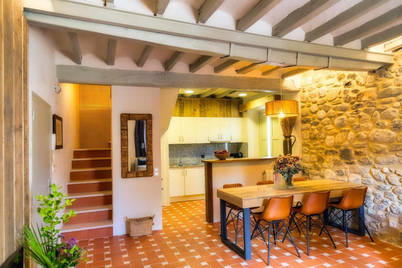 El Molino De Besalu Casa Con Jardin Villa Eksteriør billede