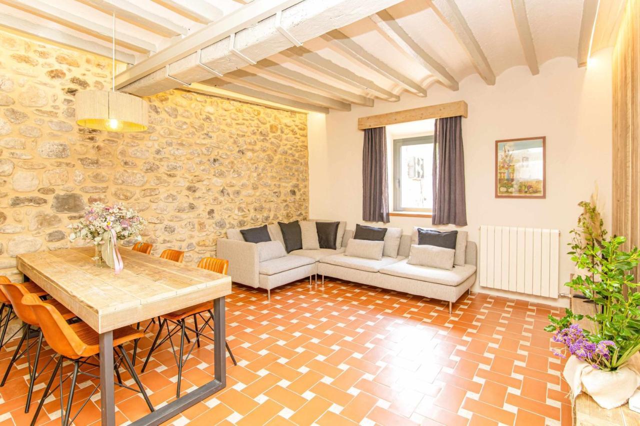 El Molino De Besalu Casa Con Jardin Villa Eksteriør billede