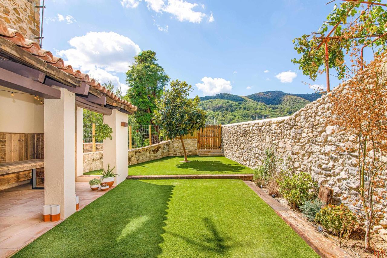El Molino De Besalu Casa Con Jardin Villa Eksteriør billede