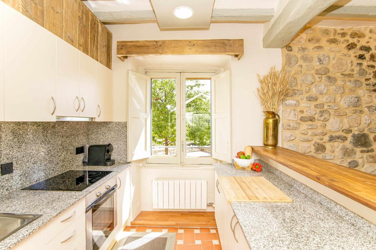 El Molino De Besalu Casa Con Jardin Villa Eksteriør billede