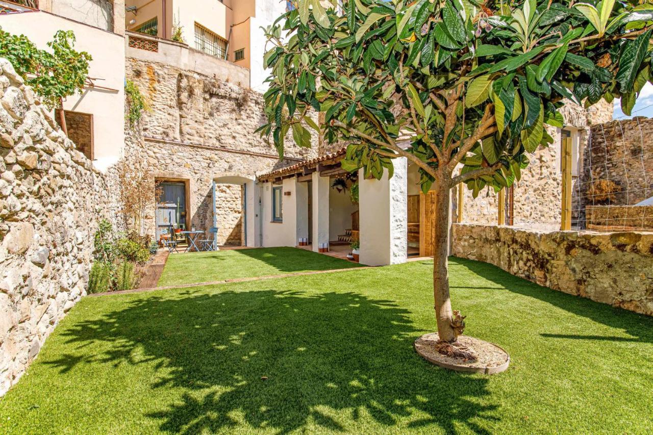 El Molino De Besalu Casa Con Jardin Villa Eksteriør billede