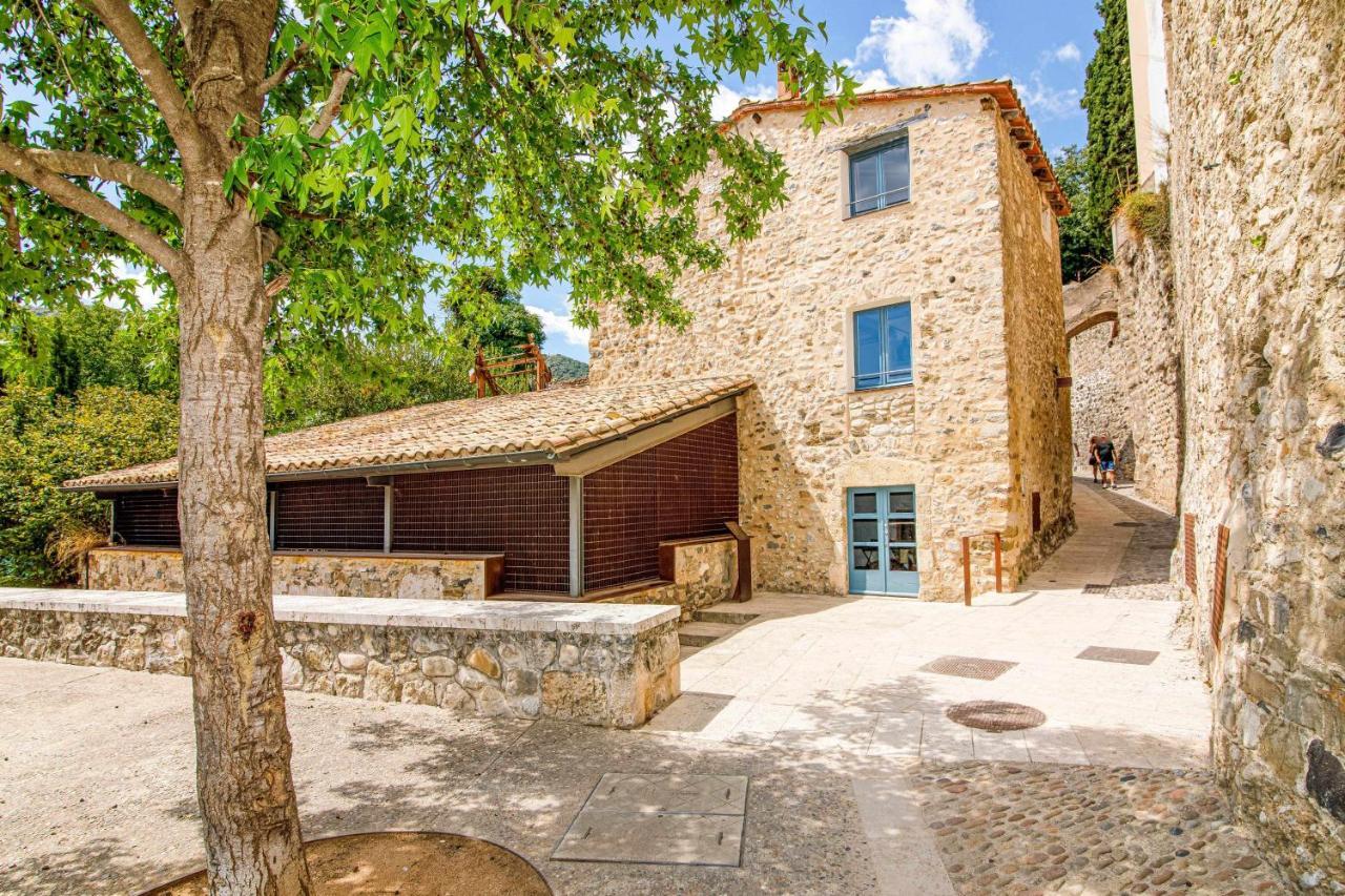 El Molino De Besalu Casa Con Jardin Villa Eksteriør billede